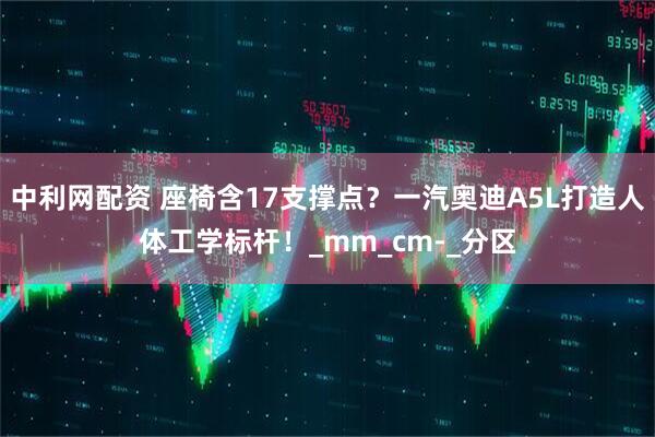 中利网配资 座椅含17支撑点？一汽奥迪A5L打造人体工学标杆！_mm_cm-_分区