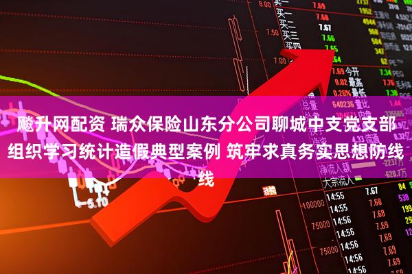 飚升网配资 瑞众保险山东分公司聊城中支党支部组织学习统计造假典型案例 筑牢求真务实思想防线
